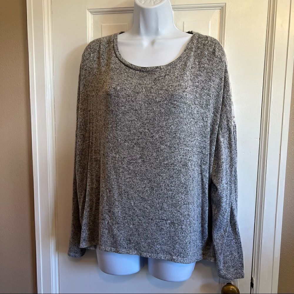 Sojo New York and company lace back sweater